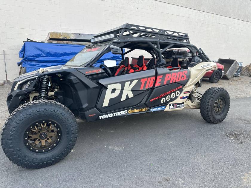 PK Tire Pros UTV wrap